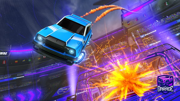 A Rocket League car design from Hlink62432