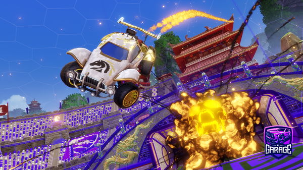 A Rocket League car design from BurtQWERT