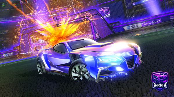 A Rocket League car design from Shadow_iGho0st