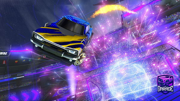 A Rocket League car design from VOID_nege09