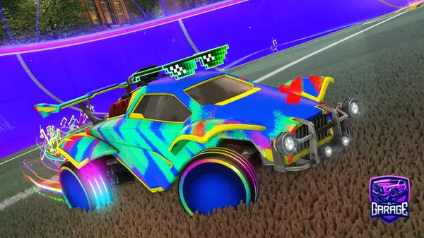 A Rocket League car design from YukineChris06