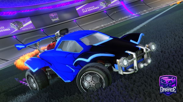 A Rocket League car design from Quinnyboy2009