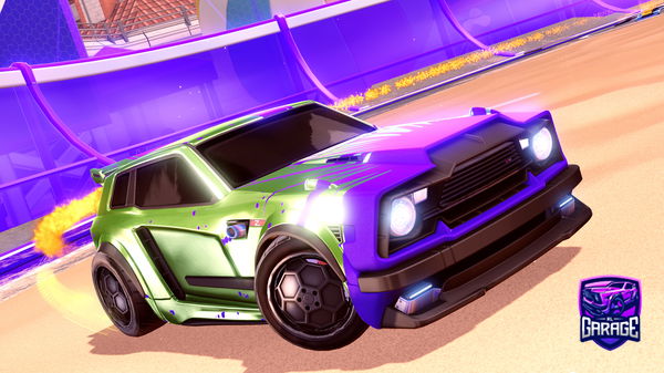 A Rocket League car design from Opjack