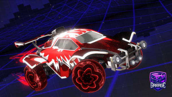 A Rocket League car design from 2Crispy