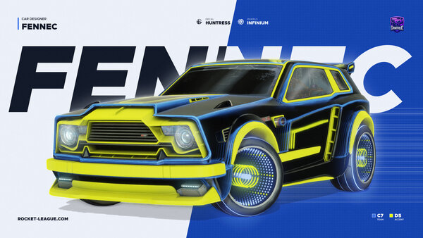 A Rocket League car design from Mo_Official
