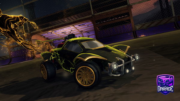 A Rocket League car design from rubiijnr