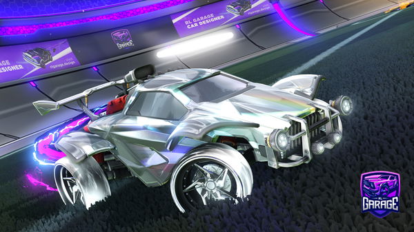 A Rocket League car design from LMNxTrixBlack