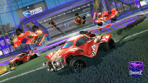 A Rocket League car design from Niitsujj