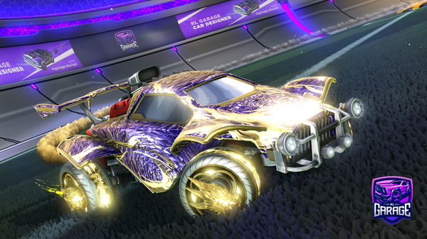 A Rocket League car design from TheNoob_125