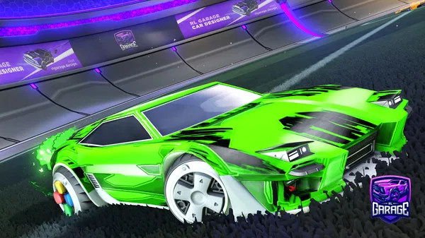 A Rocket League car design from khaua0729