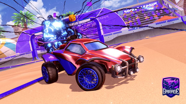 A Rocket League car design from Sxolaris