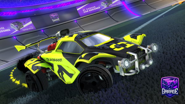 A Rocket League car design from dtmaistro