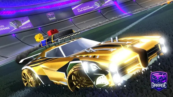 A Rocket League car design from Tyler1104
