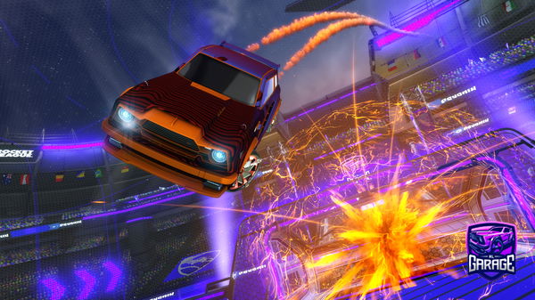 A Rocket League car design from Mat_Sonfly