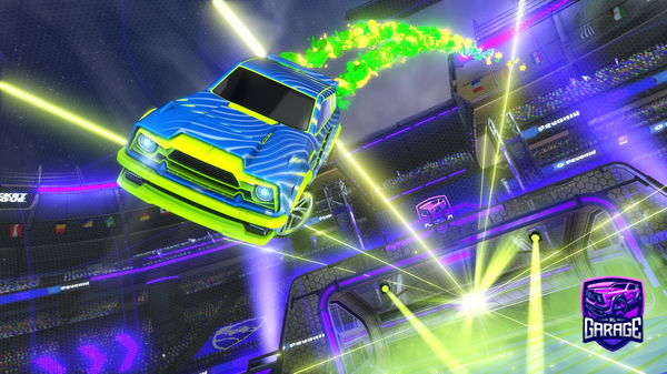 A Rocket League car design from BG4ManUtd