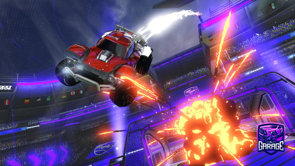 A Rocket League car design from RocketLeague2023
