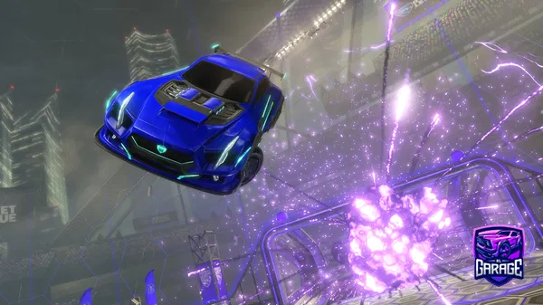 A Rocket League car design from bonicedemole