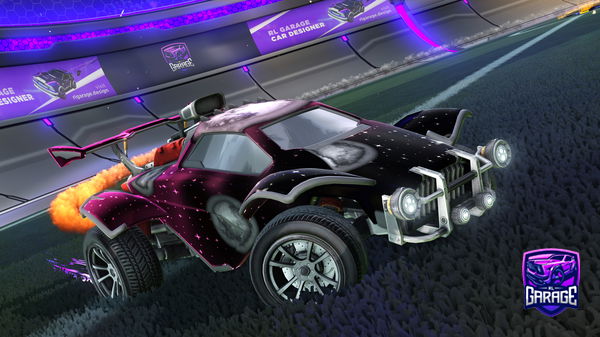 A Rocket League car design from SLWXCV