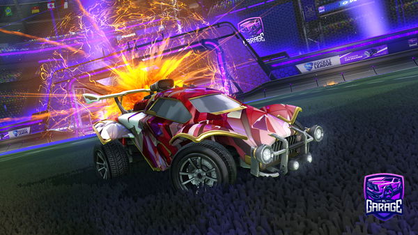 A Rocket League car design from Ice-Deriva