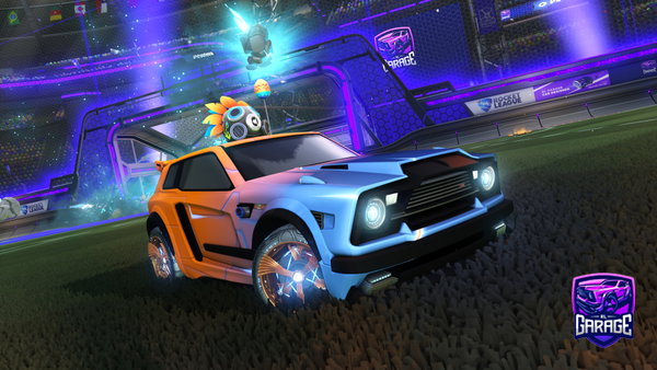 A Rocket League car design from Skorpynox