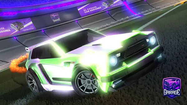 A Rocket League car design from KellieKool_OnRL