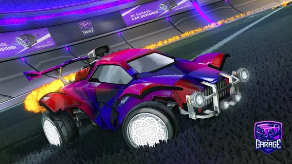 A Rocket League car design from Electroxical