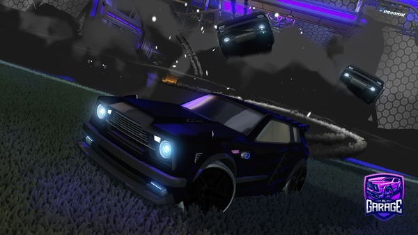 A Rocket League car design from akealey03