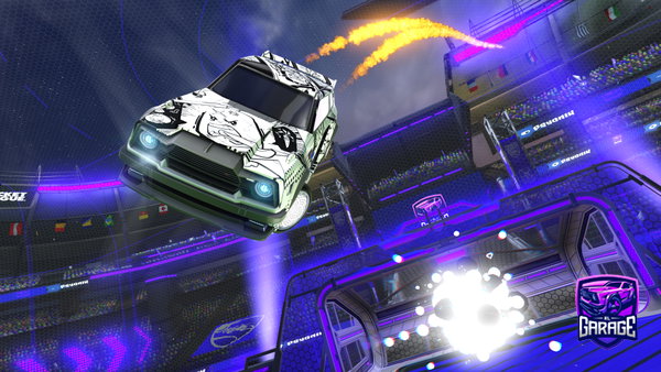A Rocket League car design from kabrean_thegoat