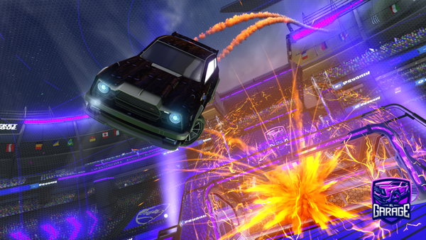 A Rocket League car design from Messilasagna