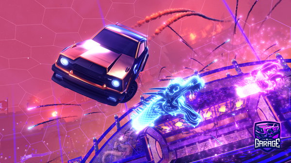 A Rocket League car design from Bollector