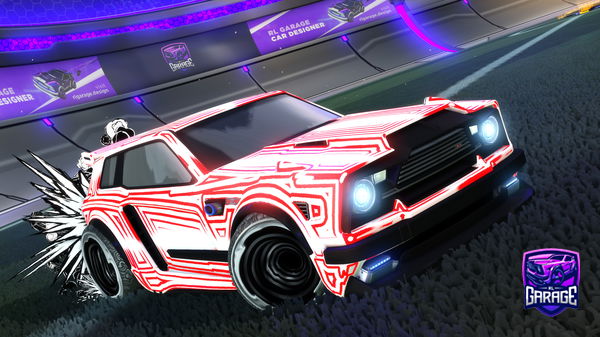 A Rocket League car design from ThugZeckromZLX
