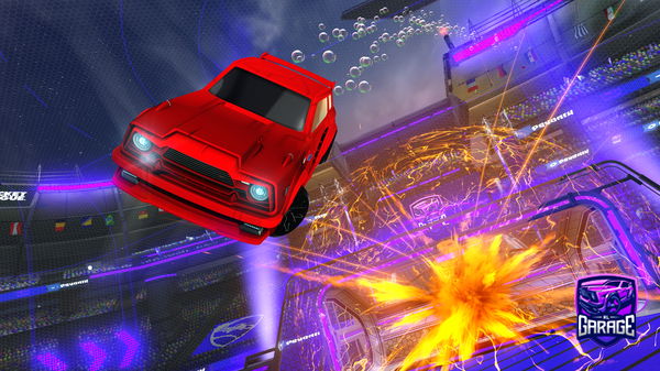 A Rocket League car design from jsydgjsjsjdunene