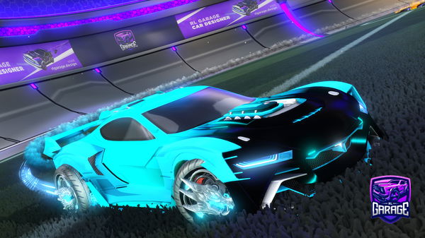 A Rocket League car design from sadsack443