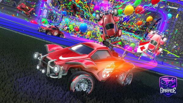 A Rocket League car design from LNG32