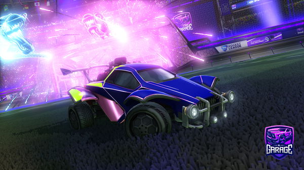 A Rocket League car design from Neptey