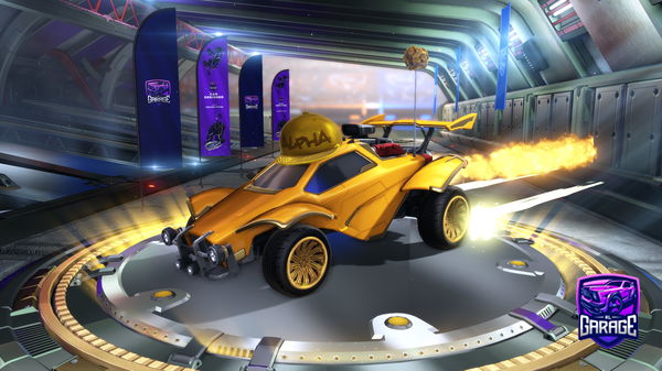 A Rocket League car design from Electricpear9
