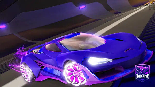 A Rocket League car design from Bit5K