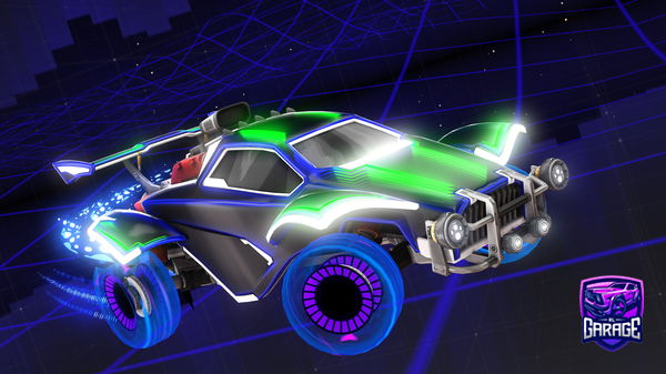 A Rocket League car design from CrashnSmash