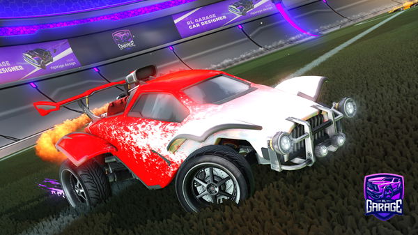 A Rocket League car design from GhOsT60