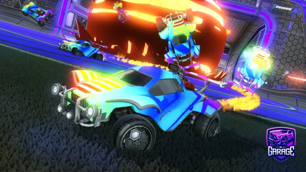 A Rocket League car design from VeXXum_RL