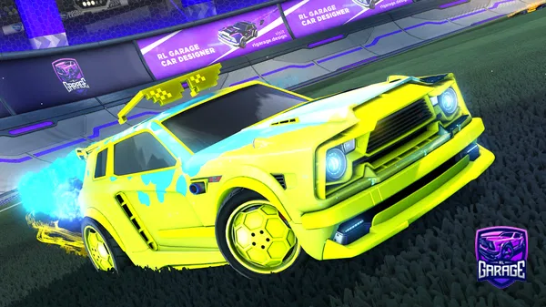 A Rocket League car design from Epic-KYNKS_-