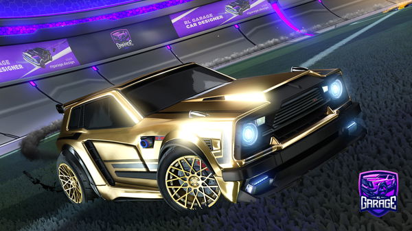 A Rocket League car design from Ags_Aspect