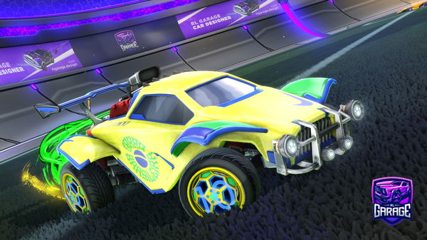 A Rocket League car design from BransonWinn