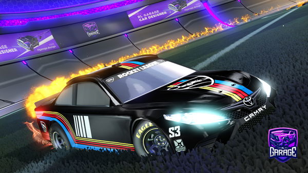 A Rocket League car design from Popkillza