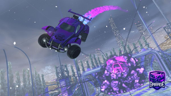 A Rocket League car design from ManLikeLen