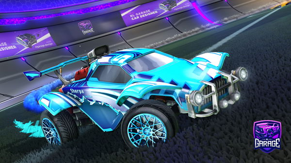 A Rocket League car design from Andrew_1