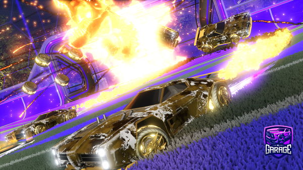 A Rocket League car design from KNAX_AR