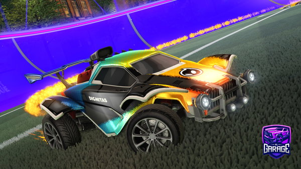 A Rocket League car design from Vojty
