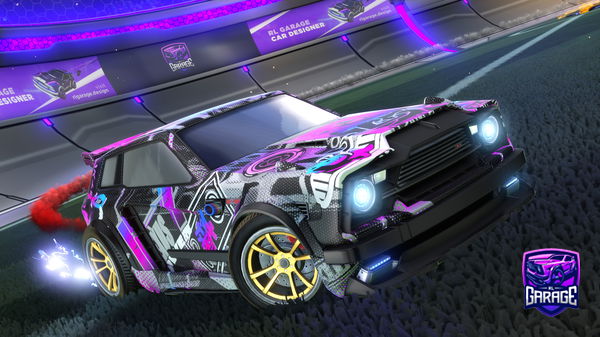 A Rocket League car design from xTIMAOguarana