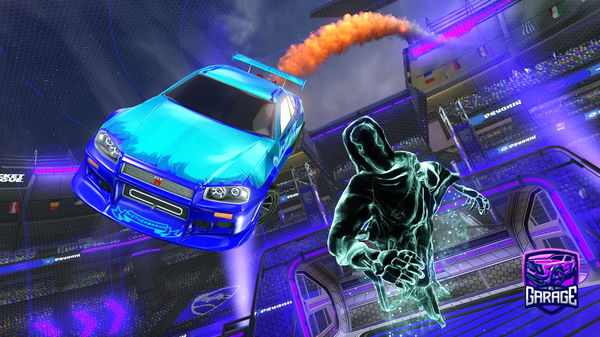 A Rocket League car design from chazzers420